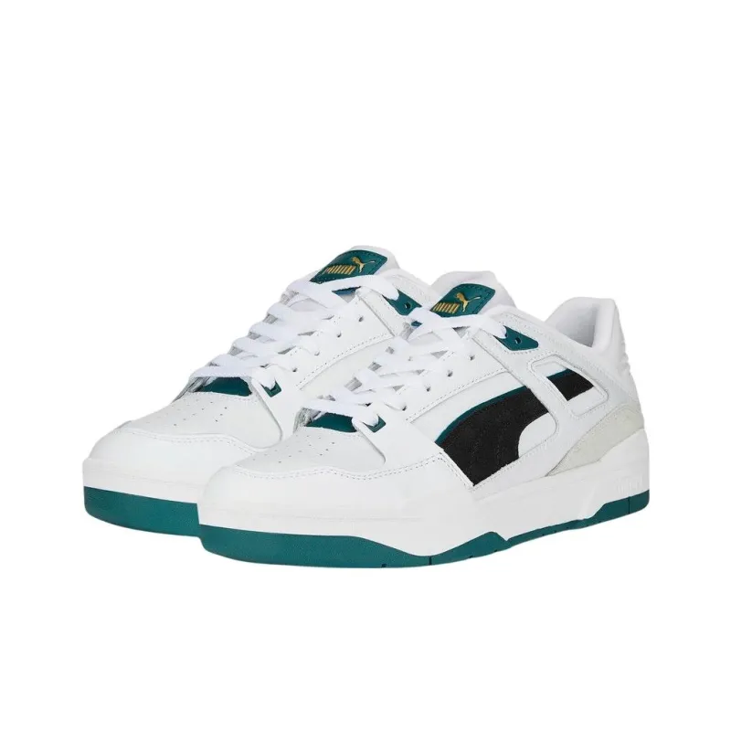 PUMA Slipstream Suede Fs 'White Black Green'-2