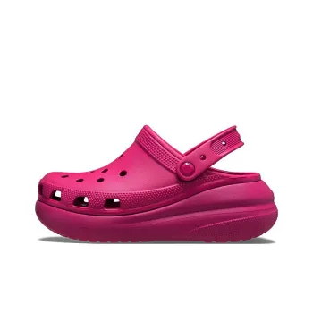 Crocs Classic Clog Klookge Cream Puff Shoes Clogs Unisex Fuchsia