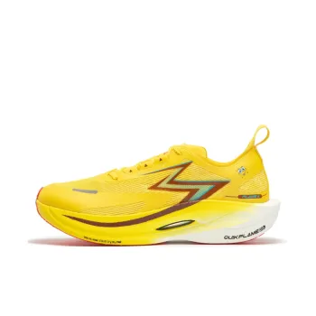 361° Fly Burn 2.5 Cushioning Anti-Slip Wear-Resistant Breathability Low-Top Running Shoes Unisex Yellow Brown