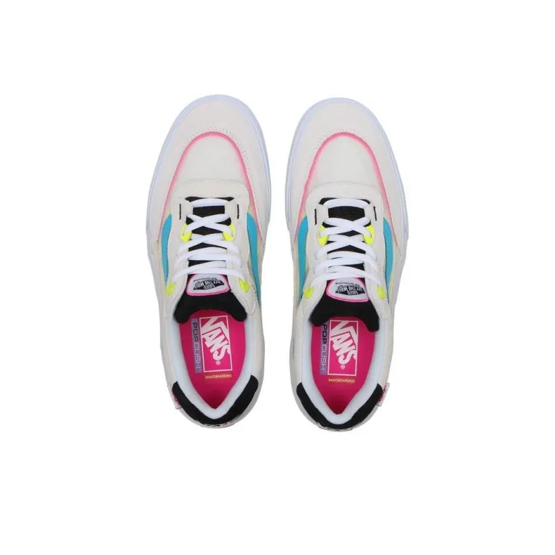 Vans Wayvee Neon 'White Blue Pink'-3