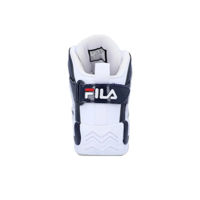 FILA Grant Hill 2 Durable Cushioning Low Top Training Shoes Men's White-3