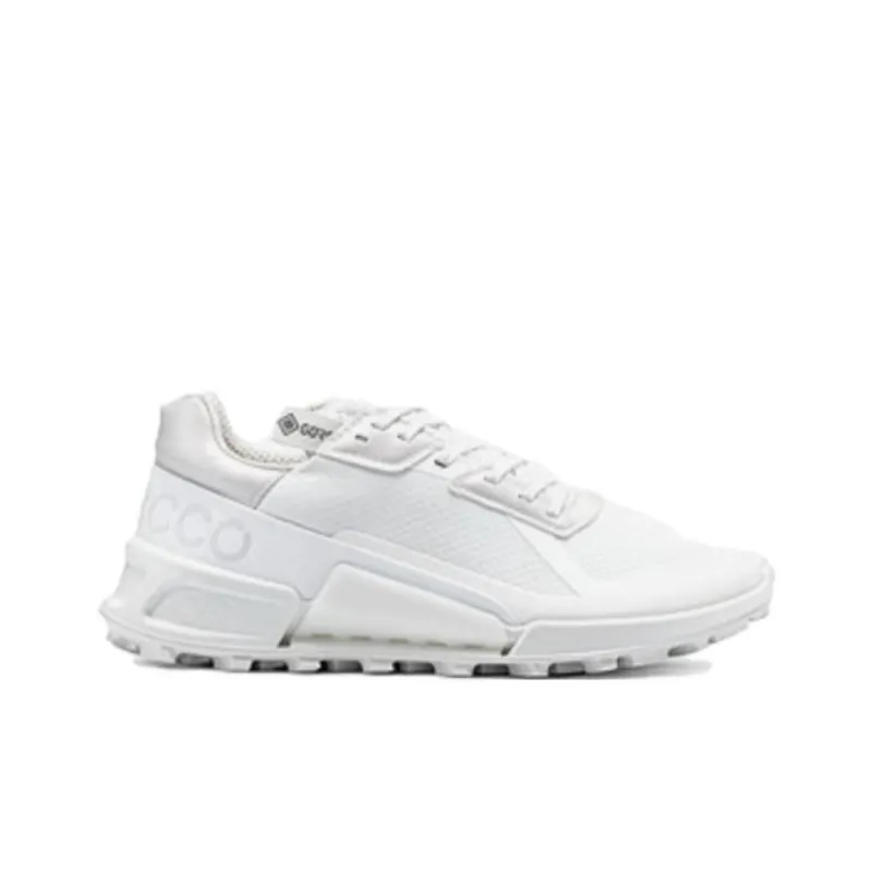 Ecco Step 2.1 Series Cushioning, Wear Resistant Low Top Casual Shoes Women's White-1