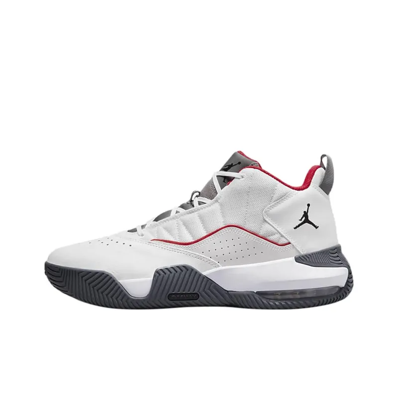 Jordan Stay Loyal White University Red-0