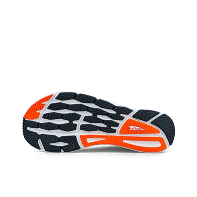 Altra Torin 5 Cushioning, Slip Resistant, Abrasion Resistant, Rebound Low Top Running Shoes Men's White Orange-3