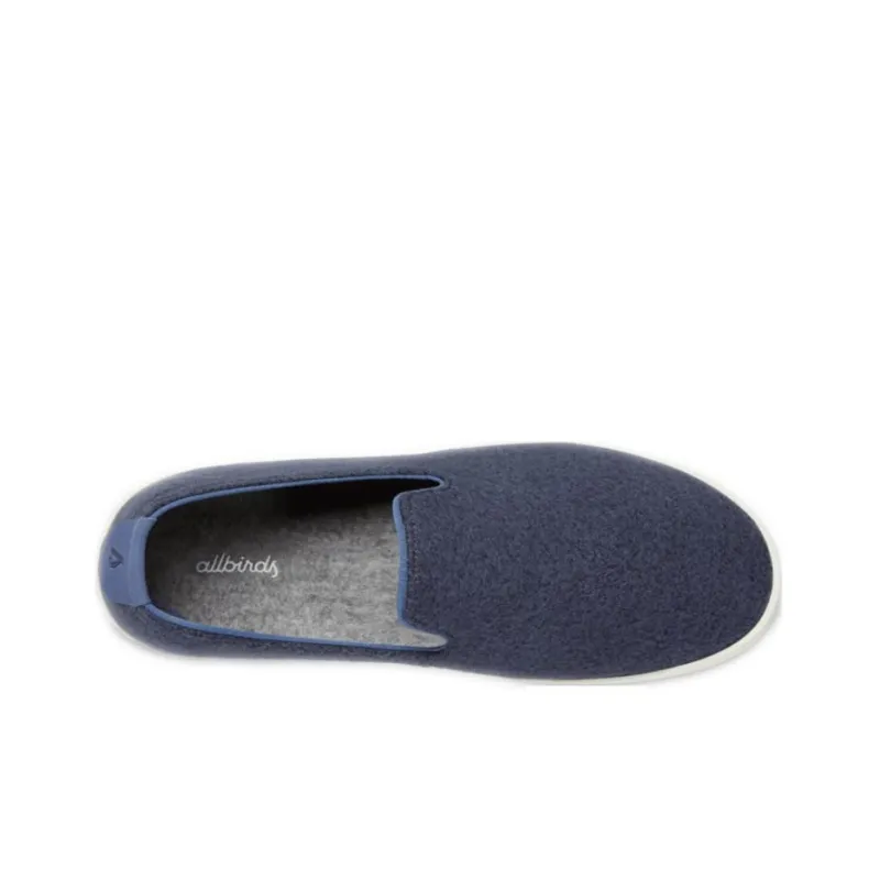Allbirds Wool Lounger Slip-Resistant Low-Top Skateboard Shoes Women's Dark Indigo-2