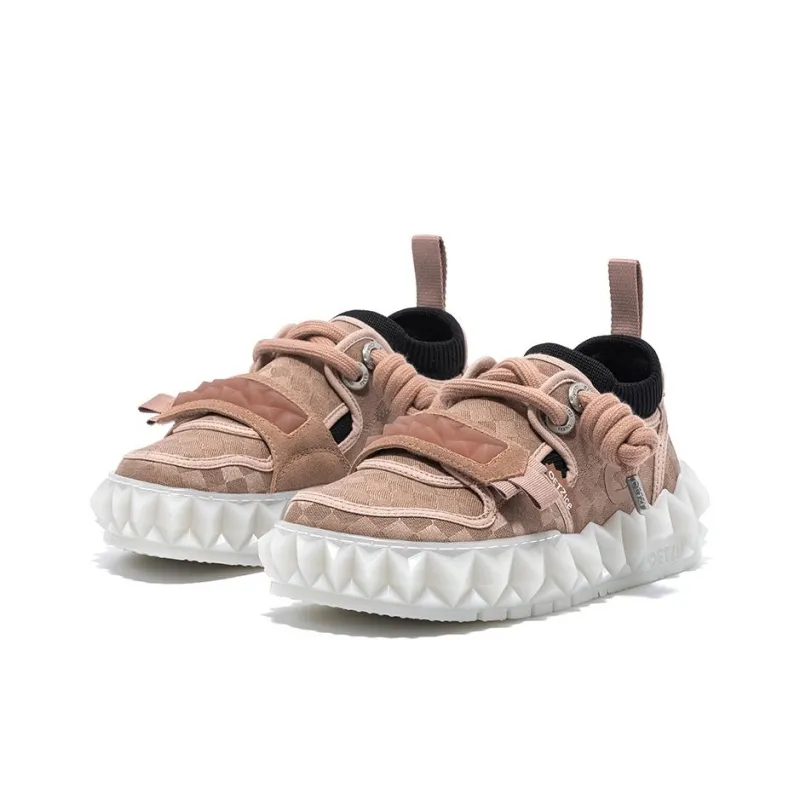 OETZI Ice Mountain Series 11 Low Top Casual Shoes Women's Dark Pink-1