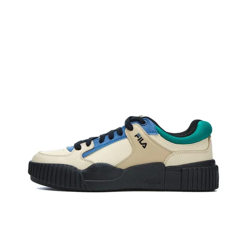 FILA Blocks 'Cream Blue Green' Women's-0