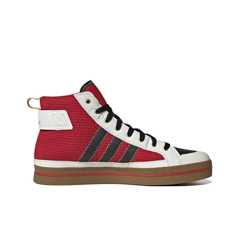 Adidas Neo City Canvas Hi 'White Red Black'-1