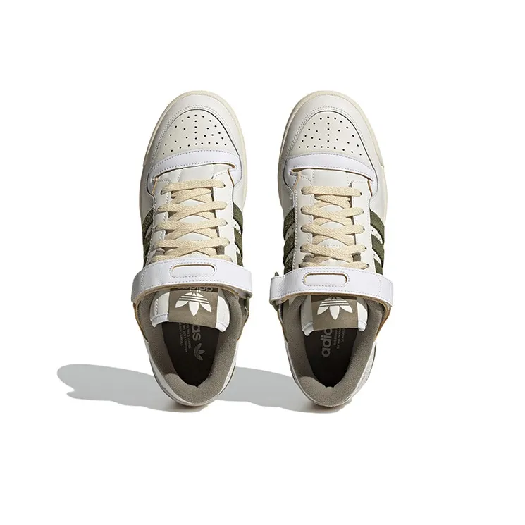 Adidas Forum 84 Low Off White Olive-4