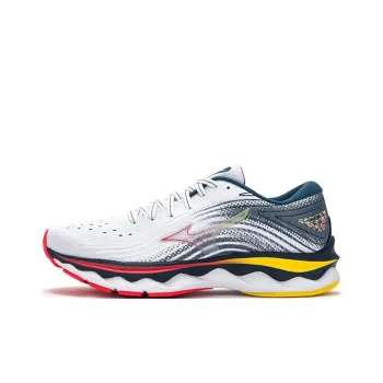 Mizuno Wave Sky 6 Wave Sky 6 Cushioning Anti-Slip And Wear-Resistant Low-Top Running Shoes Women's White Black