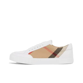 Burberry House Check Sneakers Archive Beige White Women's