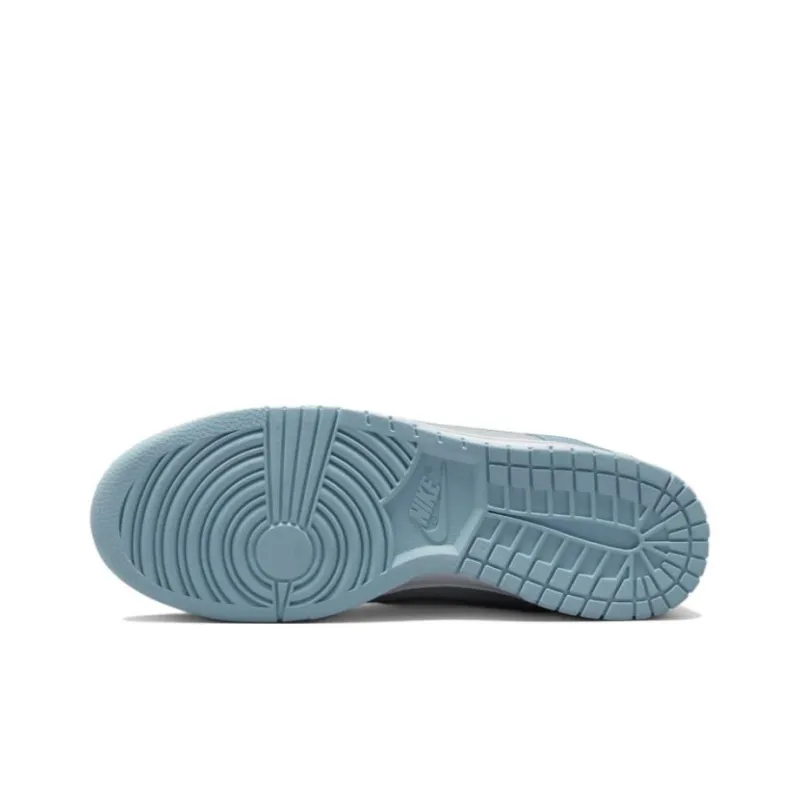Nike Dunk Low Retro Fleece Swoosh Worn Blue-5