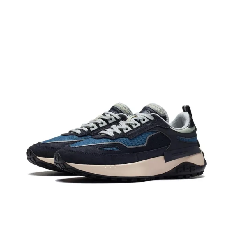 LiNing CF Tracing Cushioning, Wear Resistant Low Top Sports Casual Shoes Men's Teal-2