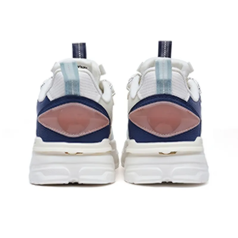 XTEP Abrasion Resistant Low Top Casual Shoes Women's Sail White/Ink Teal-3