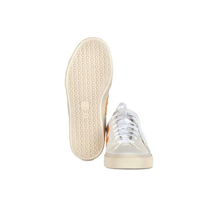 VEJA Campo Campo Chromefree Lace Up 'White Yellow'-4