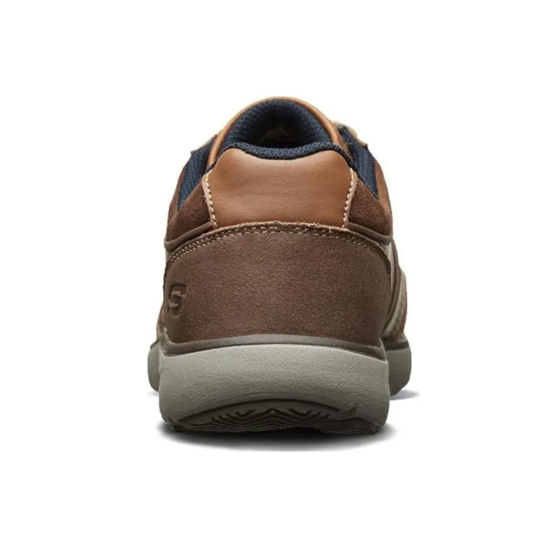 Skechers Go Walk 3 Montego Cushioning Anti-Slip And Wear-Resistant Low-Top Sports Casual Shoes Men's Light Brown-2