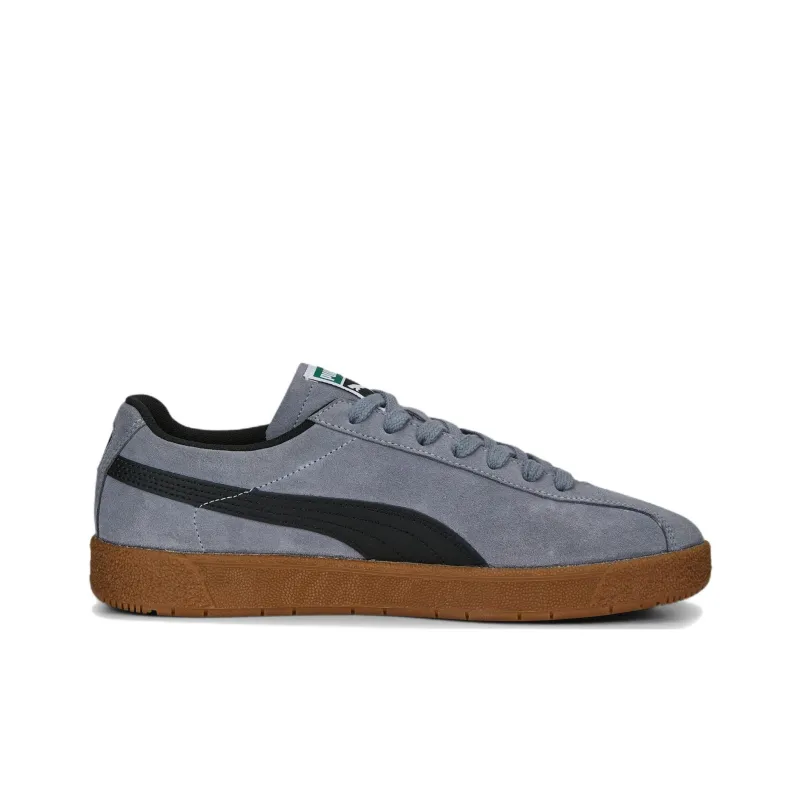 PUMA OSLO-CITY Delphin Anti-Slip Wear-Resistant Low-Top Skateboard Shoes Men's Black Gray Color-1