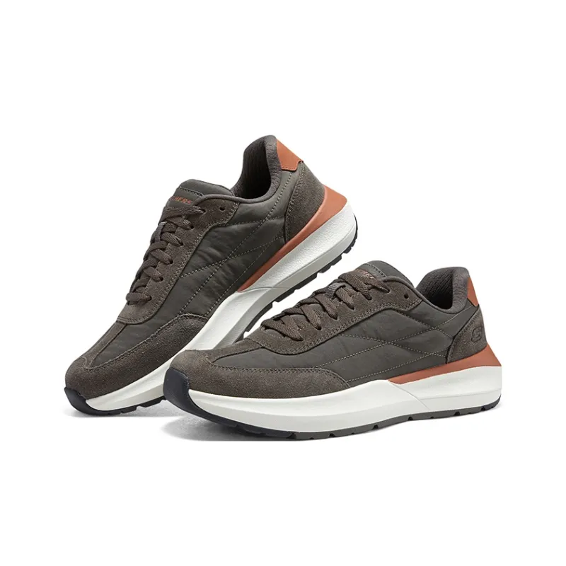 Skechers Geox Terrestre Shoes 'Dark Brown Orange'-3