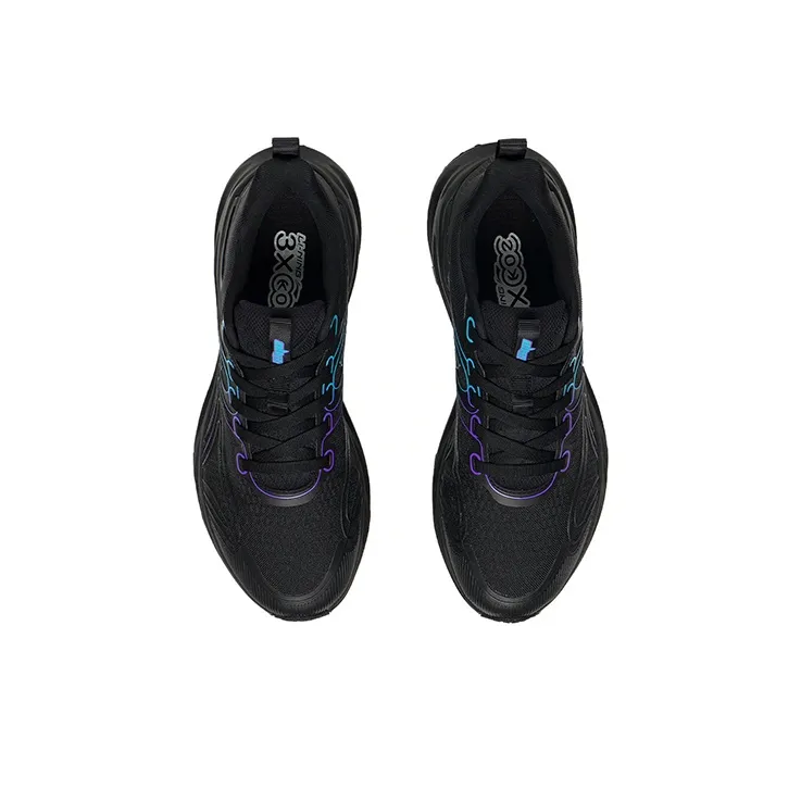 LiNing EazGo Cushioning Low Top Running Shoes Men's Black-3