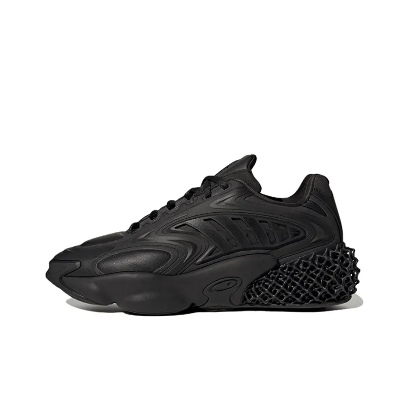 4D Krazed Adidas Originals 'Triple Black'-0