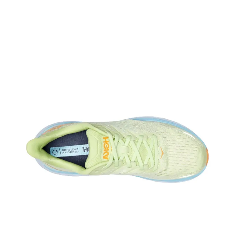 HOKA ONE ONE Clifton 8 Butterfly Yellow Summer Song-2