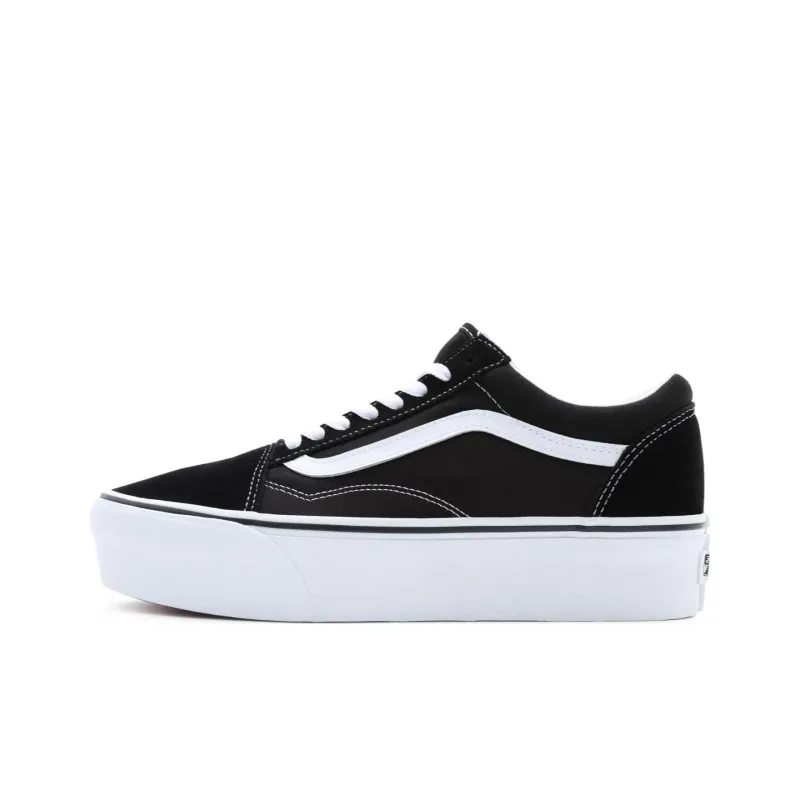 Vans Old Skool Stackform Black White-0