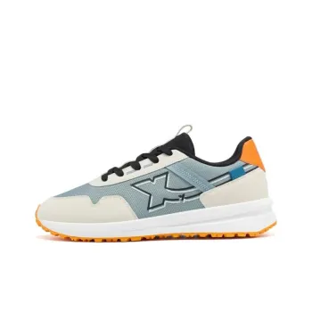XTEP Classic 70 Anti Slip Wear Resistant Low Top Sports Casual Shoes Men's Gray White