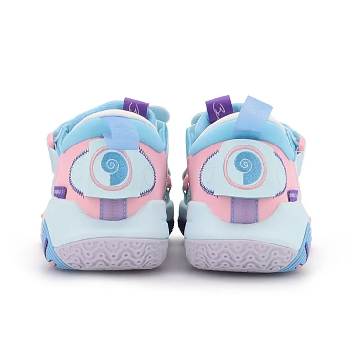 LINING Wade AC9 V2 Men | All City 9 Professional Basketball Shoes - Blue/Pink-4
