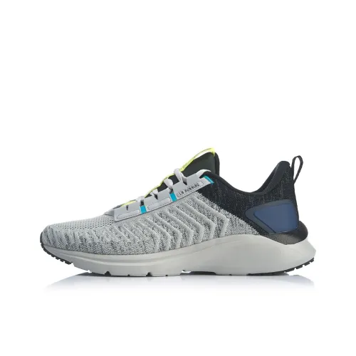 LINING Move With Your Heart Running Shoes Unisex Low-Top Coin Gray