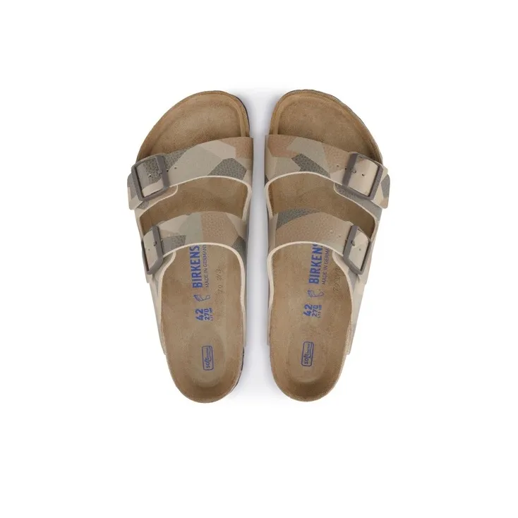 Birkenstock Arizona EVA Abrasion Resistant Slide Slippers Unisex Camouflage Brown-4