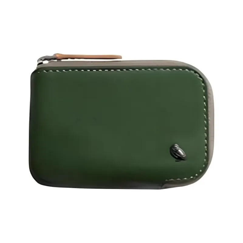 BELLROY Cow Leather Card Holder, Wallet Regular Unisex Field Green-2