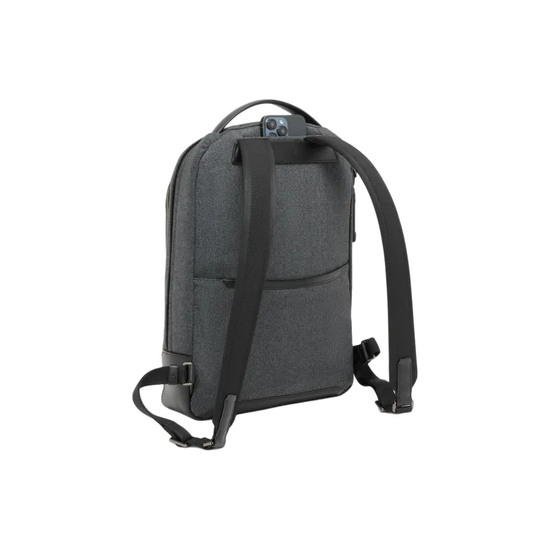 TUMI Nylon Backpack Men's Dark Carbon-1