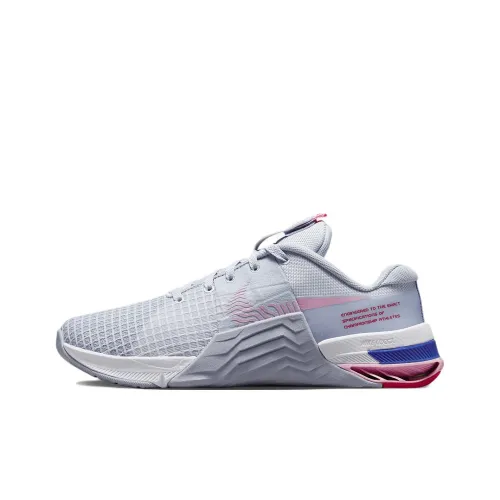 Nike Metcon 8 Blue Whisper Medium Soft Pink Women's