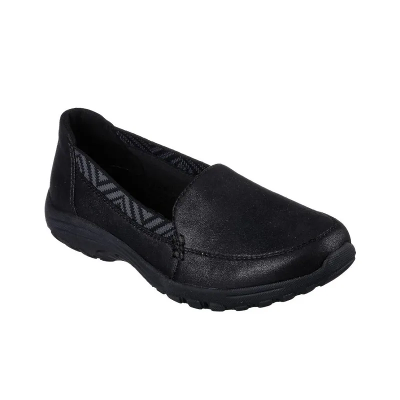 Skechers Reggae Fest 2.0 - Sweet Move Breathable Lightweight Low-Top Sports Casual Shoes Women's Black-2