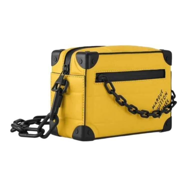 LOUIS VUITTON Mini Soft Trunk Damier Scuba Yellow-1