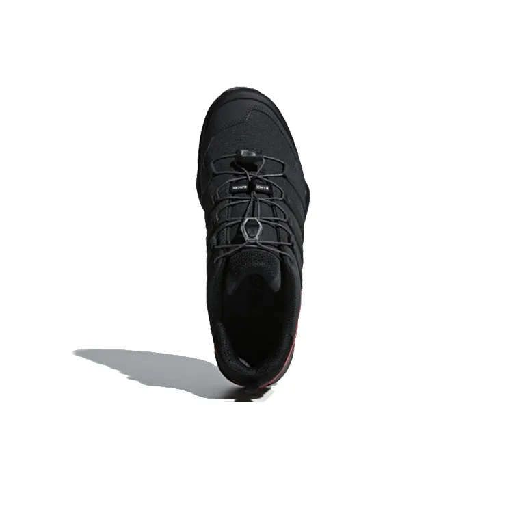 Adidas Terrex Swift R2 Breathable Low-Top Trekking Shoes Men's Black Red-4