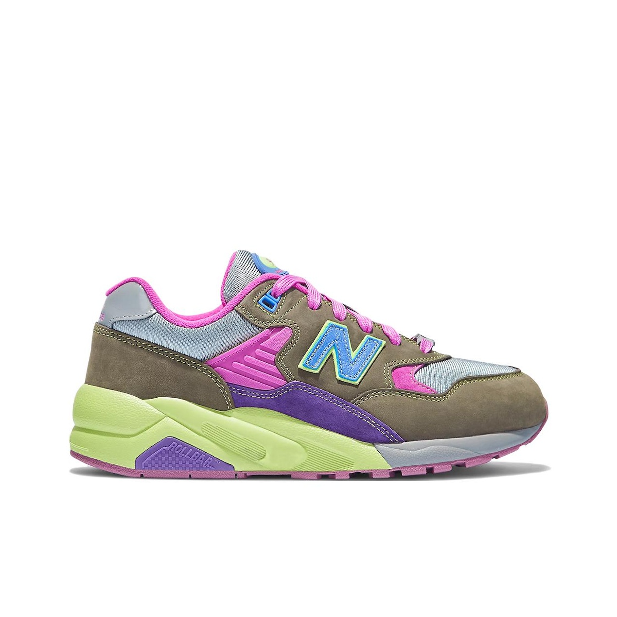 New Balance 580 Stray Rats Khaki Purple POIZON