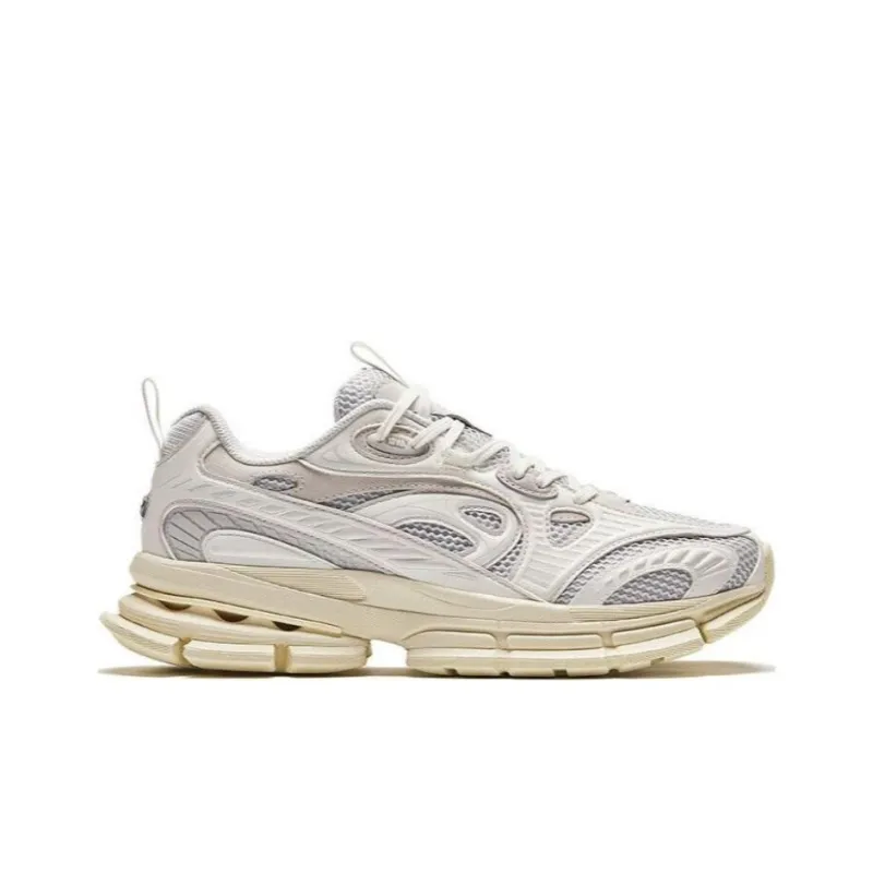 Anta Champion Series Durable Breathable Low Top Running Shoes Men's Ecru-1