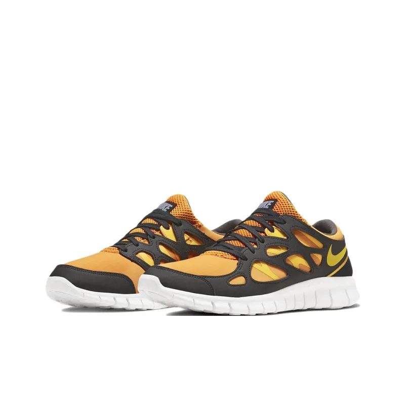 Nike Free Run 2 'Solar Yellow Black'-2