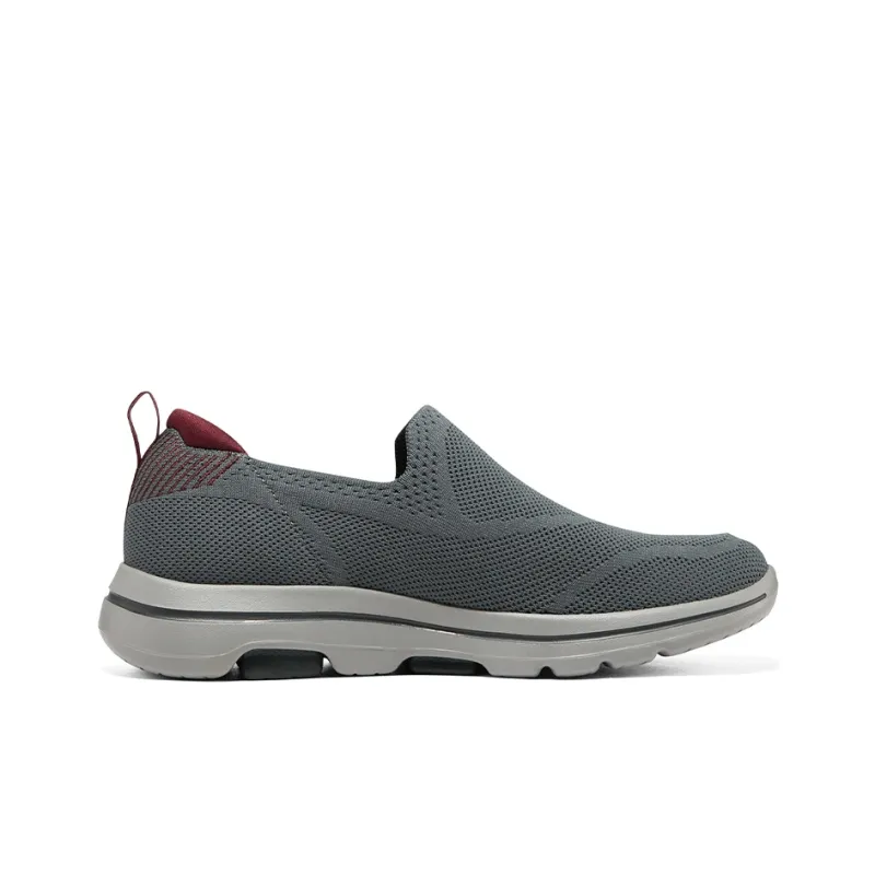 Skechers Go Walk 5 'Charcoal Red'-1