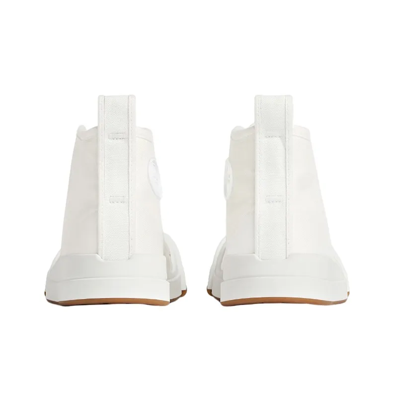 Bottega Veneta Vulcan Stylish Skateboarding Shoes Women's White-3