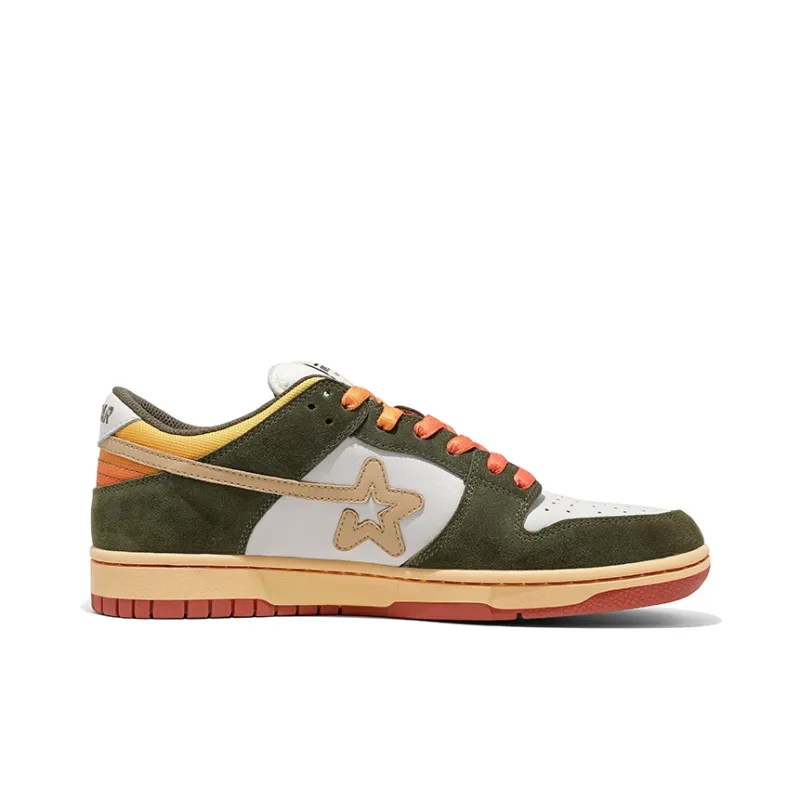 RIPSTAR Anti Slip Wear Resistant Low Top Skateboard Shoes Unisex Sunset Park-1