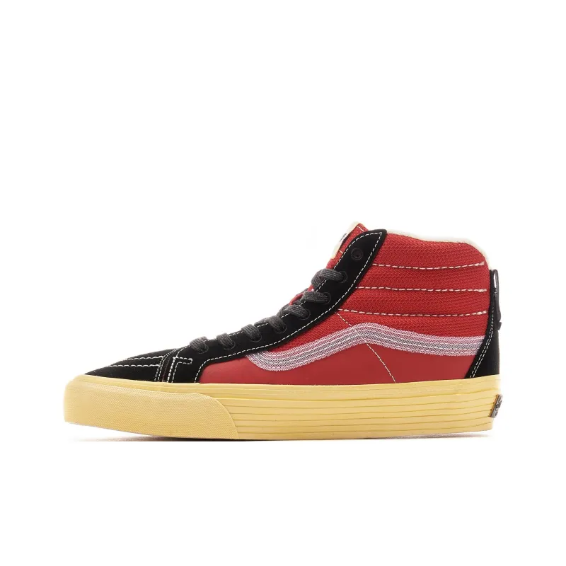 Sk8 Vans  Hi Notchback Split VR3 Lx 'Vintage Sport   Black Red'-0