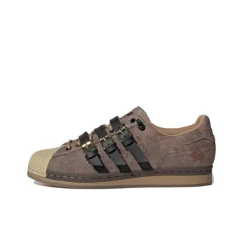 Adidas Originals Melting Sadness X Adidas Originals Originals Superstar Karoro Hole 'Brown Black Creamyellow'