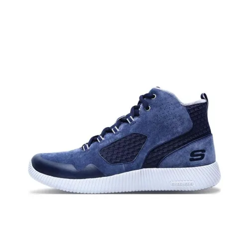 Skechers Depth Charge Casual Shoes Men High-Top Navy