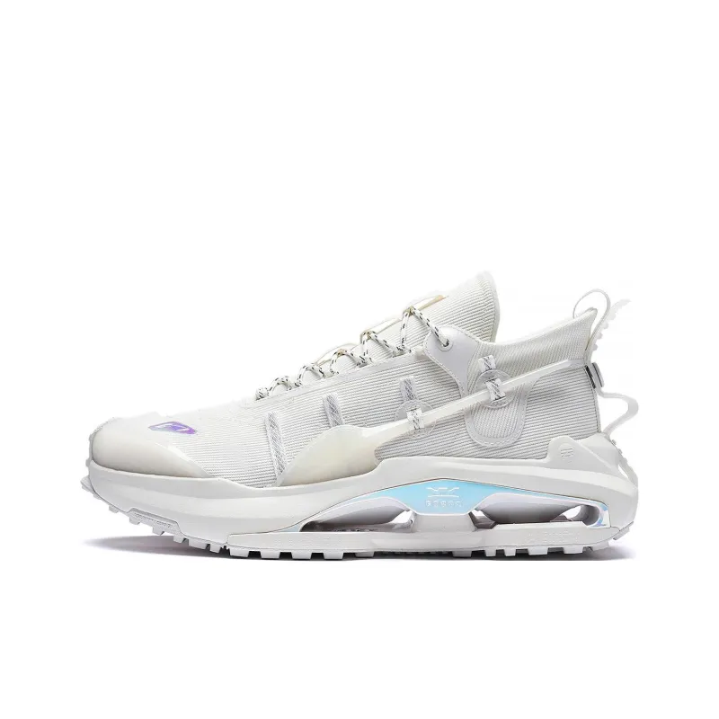 LiNing CF Hiking 2.0 Anti Slip And Wear Resistant Warm Low Top Sports Casual Shoes Unisex Ivory-0