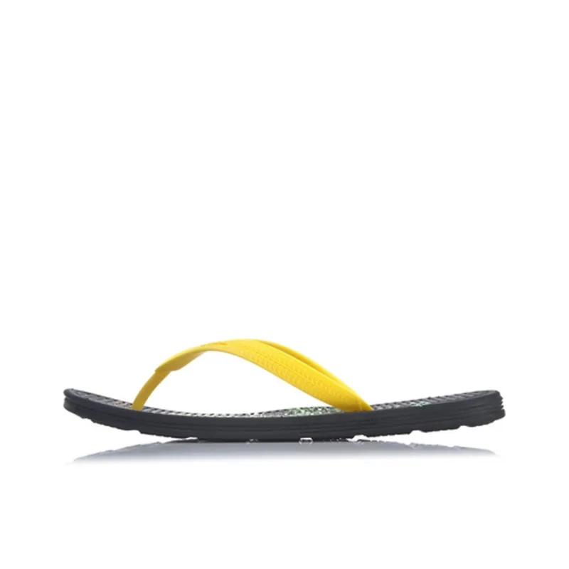 Disney x LiNing LN Slipper EVA Quiet Slide Slippers Men's Yellow Black-0