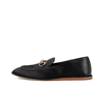 GUCCI Horsebit Loafers Women's Black