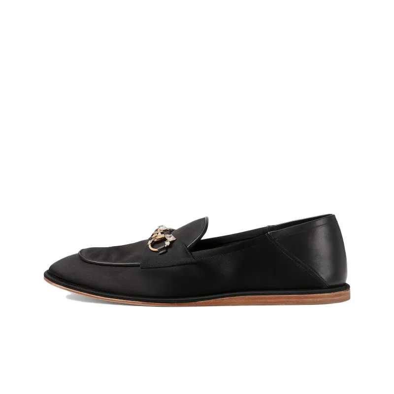 GUCCI Horsebit Loafers Women's Black-0