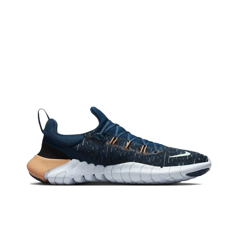 Nike Free Rn 5.0 Next Nature Valerian Blue Orange Trance Women's-1